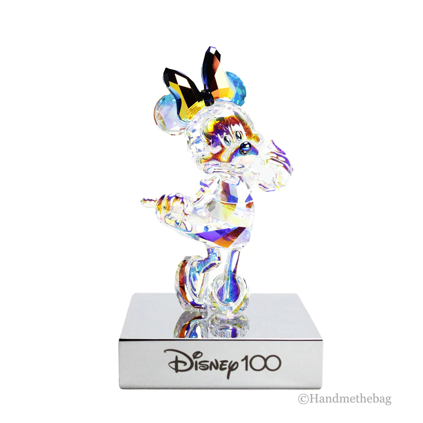 Swarovski Disney100 Minnie Mouse Iridescent Figurine