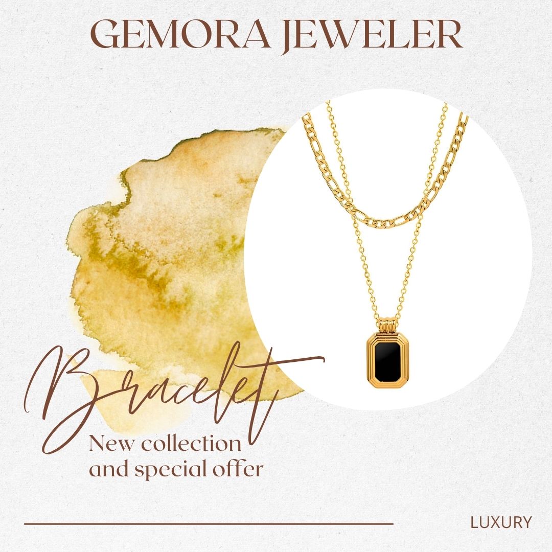 Gemora Special - 18K Goudvergulde Dubbele Halsketting