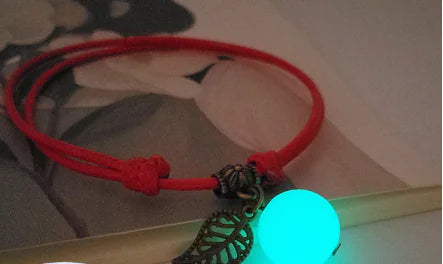 Adjustable Luminous Bead Anklets for Summer Beach