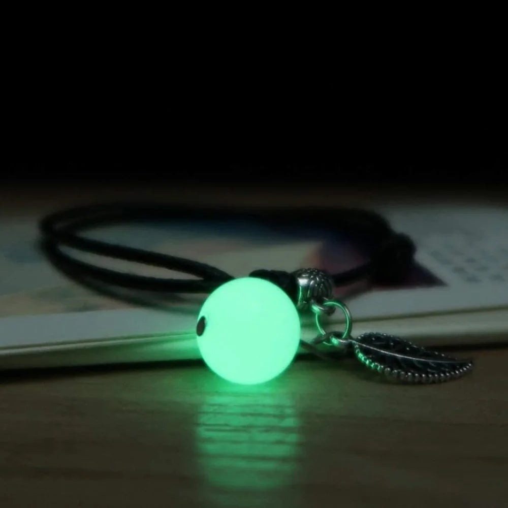 Adjustable Luminous Bead Anklets for Summer Beach