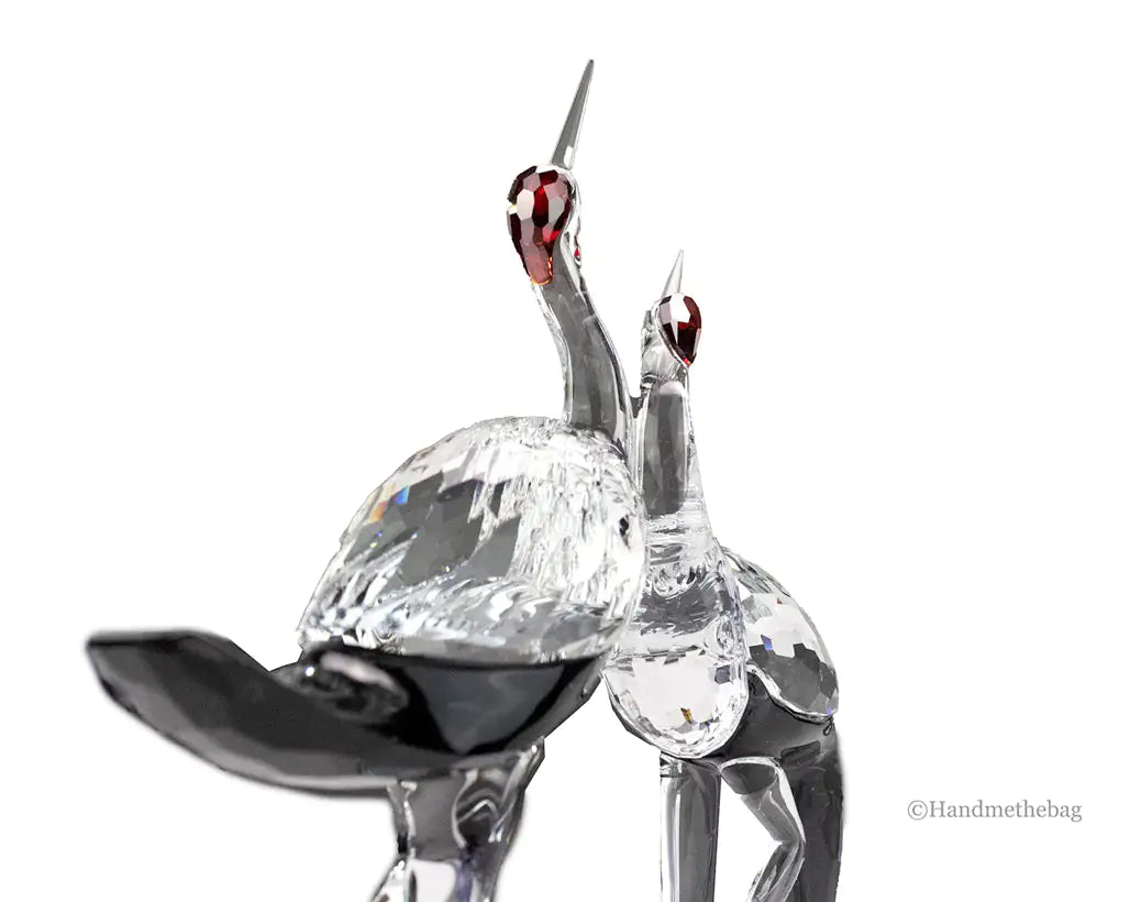 Swarovski (5557819) Blue Mountains Singing Cranes Crystal Figurine