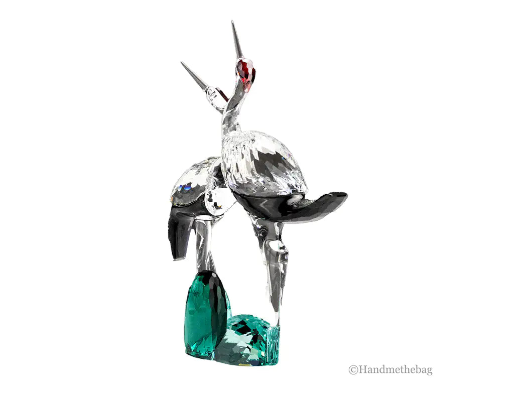 Swarovski (5557819) Blue Mountains Singing Cranes Crystal Figurine