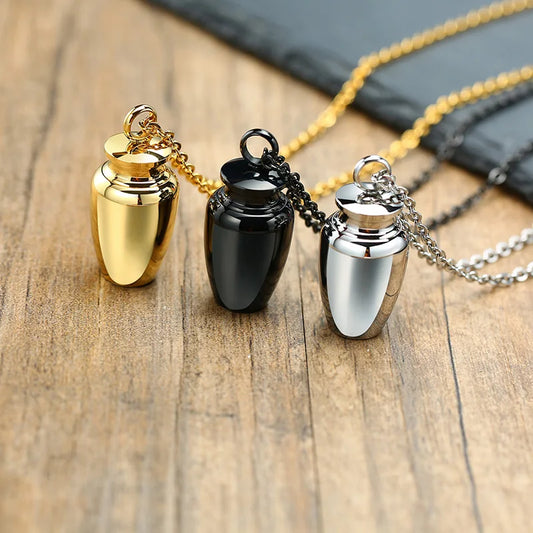 Urn Necklace Pendant for Ashes Cremation Jewelry