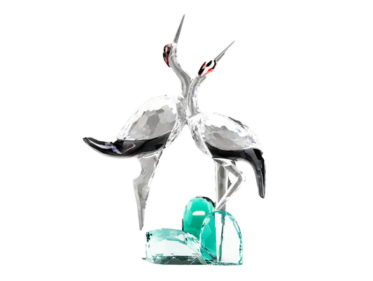 Swarovski (5557819) Blue Mountains Singing Cranes Crystal Figurine