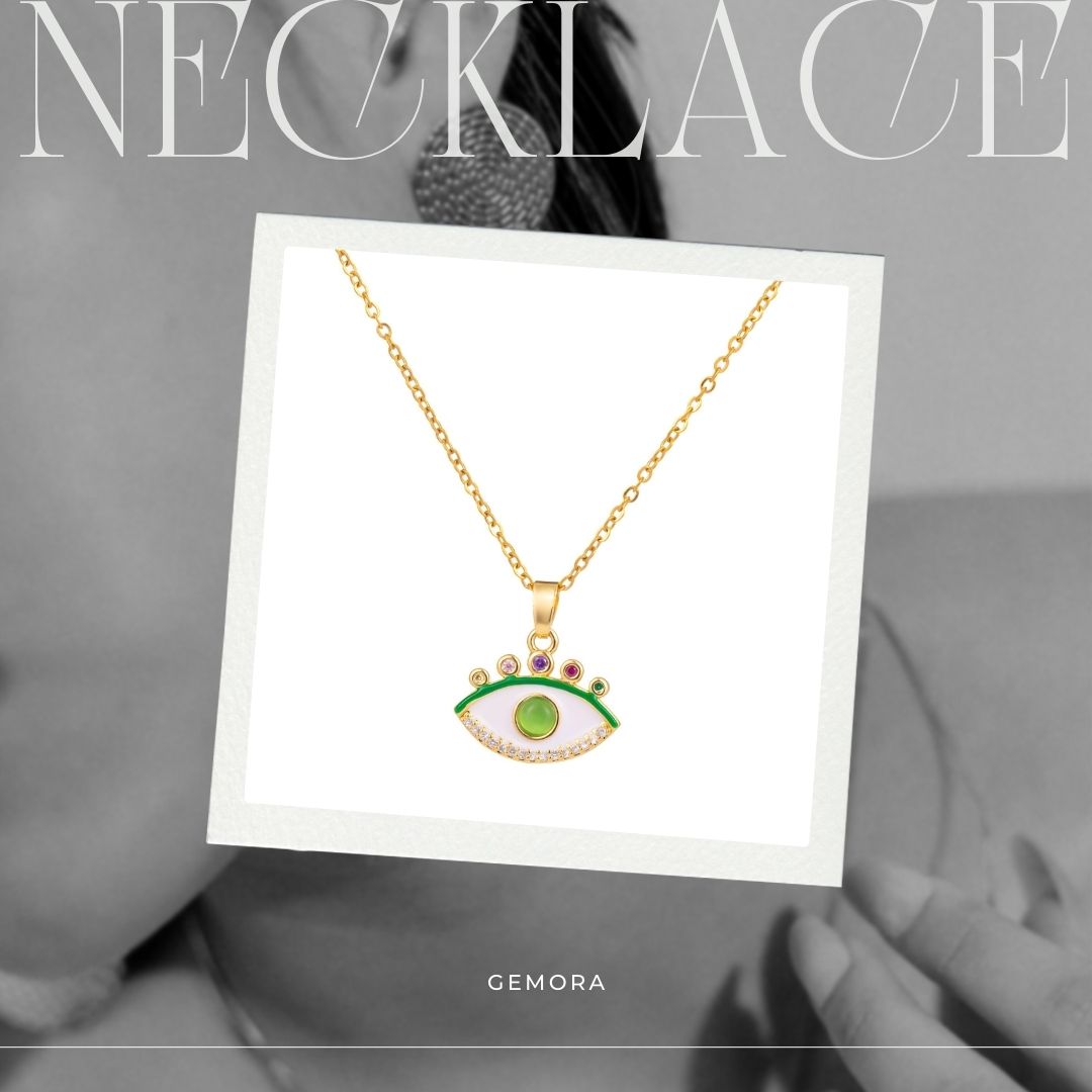Gemora Special - 18K Goudvergulde "Evil Eye" Armband