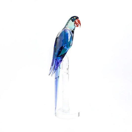 Swarovski Jungle Beats Banjo The Green Macaw Figurine